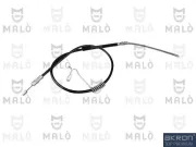 Seilzug, Feststellbremse hinten rechts AKRON-MALÒ 26370