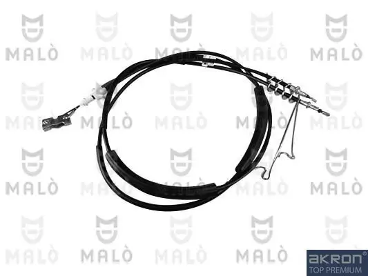Seilzug, Feststellbremse hinten links hinten rechts AKRON-MALÒ 26381 Bild Seilzug, Feststellbremse hinten links hinten rechts AKRON-MALÒ 26381