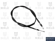 Seilzug, Feststellbremse hinten rechts AKRON-MALÒ 26708