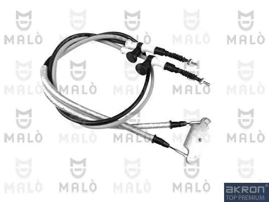 Seilzug, Feststellbremse hinten links hinten rechts AKRON-MALÒ 26828 Bild Seilzug, Feststellbremse hinten links hinten rechts AKRON-MALÒ 26828