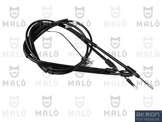 Seilzug, Feststellbremse hinten links hinten rechts AKRON-MALÒ 26856
