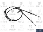 Seilzug, Feststellbremse hinten links hinten rechts AKRON-MALÒ 29105