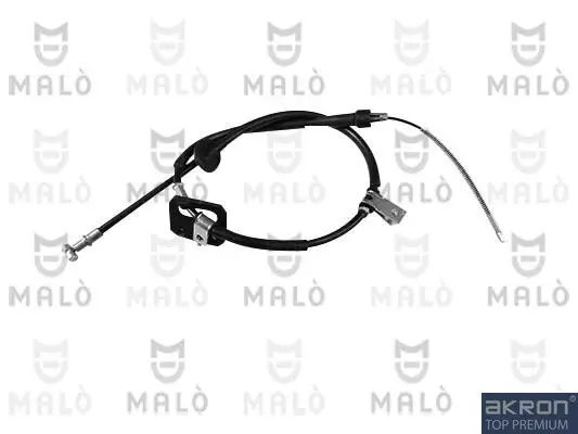 Seilzug, Feststellbremse hinten rechts AKRON-MALÒ 29117 Bild Seilzug, Feststellbremse hinten rechts AKRON-MALÒ 29117