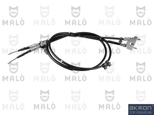 Seilzug, Feststellbremse Mitte AKRON-MALÒ 29203 Bild Seilzug, Feststellbremse Mitte AKRON-MALÒ 29203