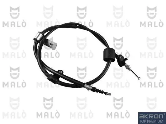 Seilzug, Feststellbremse hinten rechts AKRON-MALÒ 29222