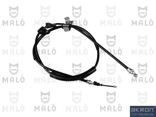 Seilzug, Feststellbremse hinten links AKRON-MALÒ 29223 Bild Seilzug, Feststellbremse hinten links AKRON-MALÒ 29223
