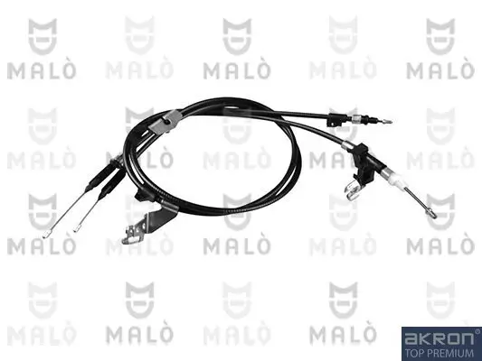 Seilzug, Feststellbremse mitte AKRON-MALÒ 29354 Bild Seilzug, Feststellbremse mitte AKRON-MALÒ 29354