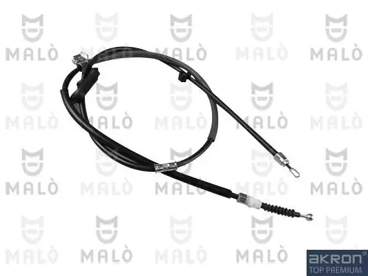 Seilzug, Feststellbremse hinten links AKRON-MALÒ 29393 Bild Seilzug, Feststellbremse hinten links AKRON-MALÒ 29393