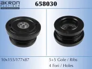 Riemenscheibe, Kurbelwelle AKRON-MALÒ 658030