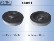 Riemenscheibe, Kurbelwelle AKRON-MALÒ 658054