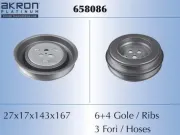 Riemenscheibe, Kurbelwelle AKRON-MALÒ 658086