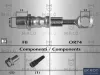 Bremsschlauch beidseitig Vorderachse AKRON-MALÒ 80340