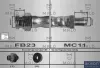 Bremsschlauch beidseitig Vorderachse AKRON-MALÒ 80448