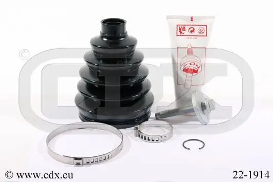 Faltenbalgsatz, Antriebswelle CDX 22-1914 Bild Faltenbalgsatz, Antriebswelle CDX 22-1914