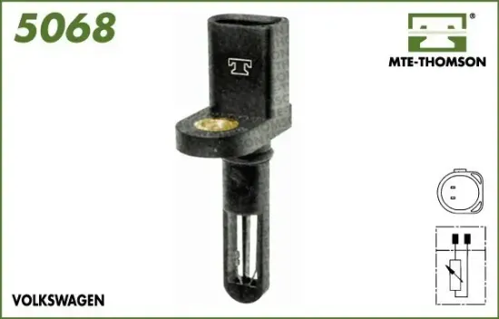 Sensor, Ansauglufttemperatur MTE-THOMSON 5068 Bild Sensor, Ansauglufttemperatur MTE-THOMSON 5068