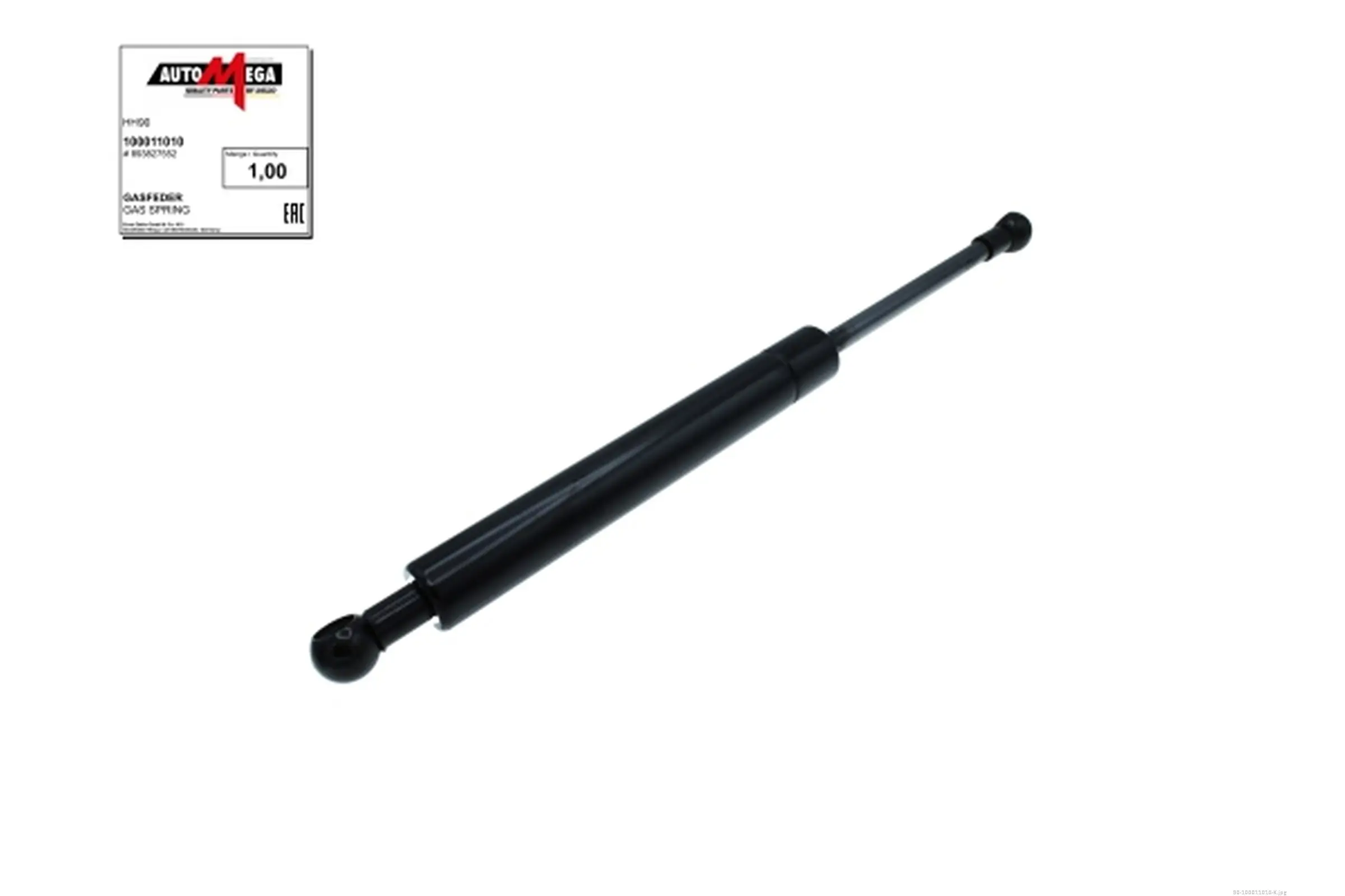 Gasfeder, Koffer-/Laderaum beidseitig AUTOMEGA 100011010