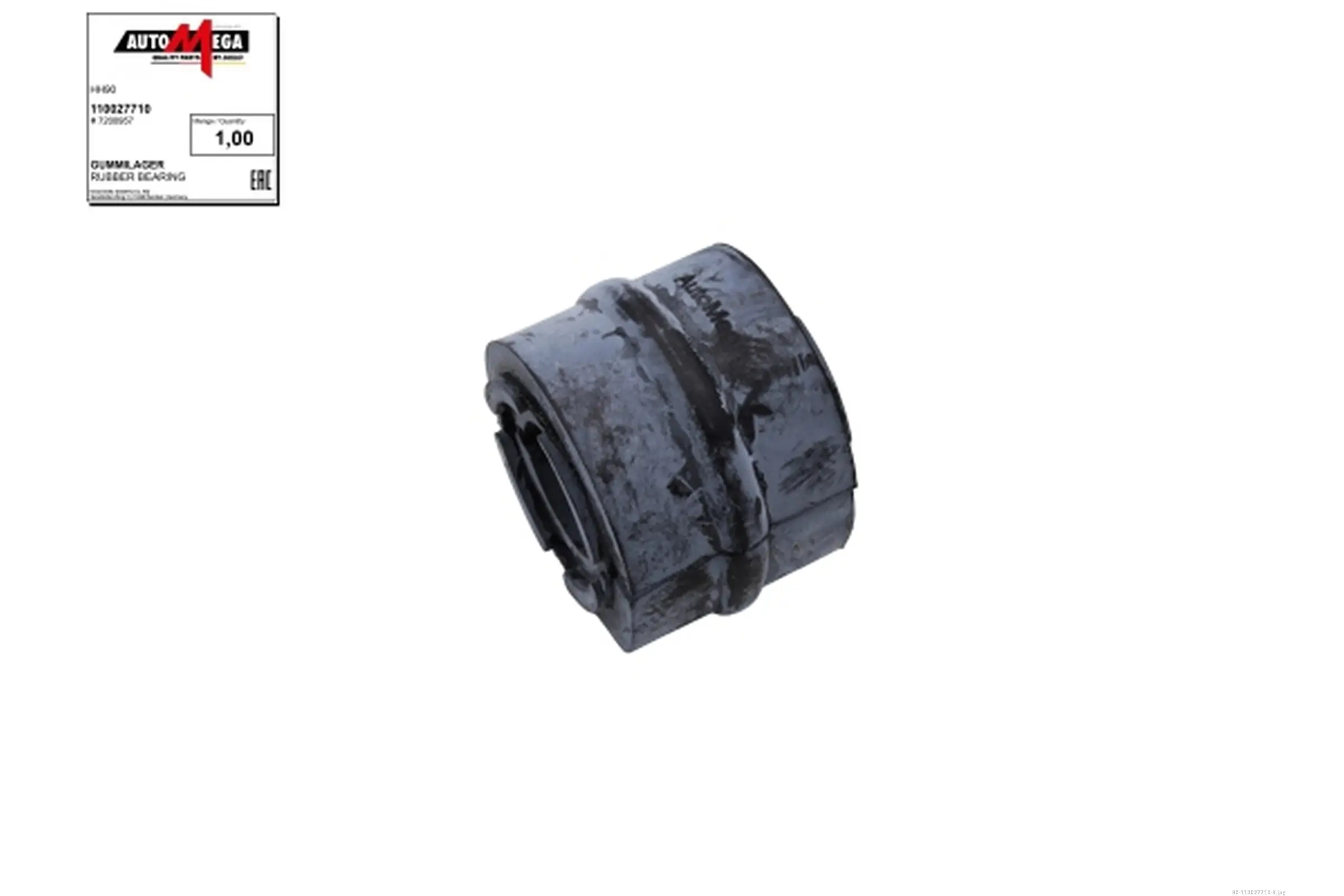 Lagerung, Stabilisator Vorderachse AUTOMEGA 110027710