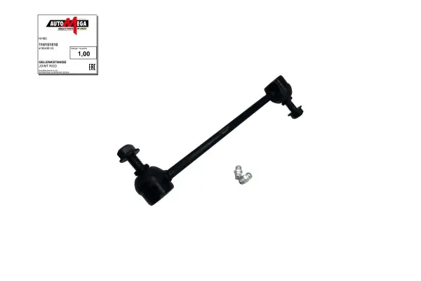 Stange/Strebe, Stabilisator Vorderachse AUTOMEGA 110151510