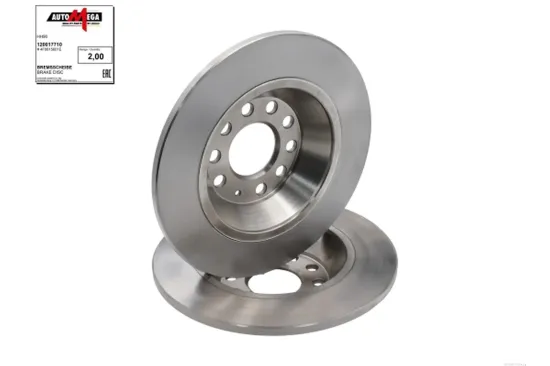 Bremsscheibe Hinterachse AUTOMEGA 120017710 Bild Bremsscheibe Hinterachse AUTOMEGA 120017710