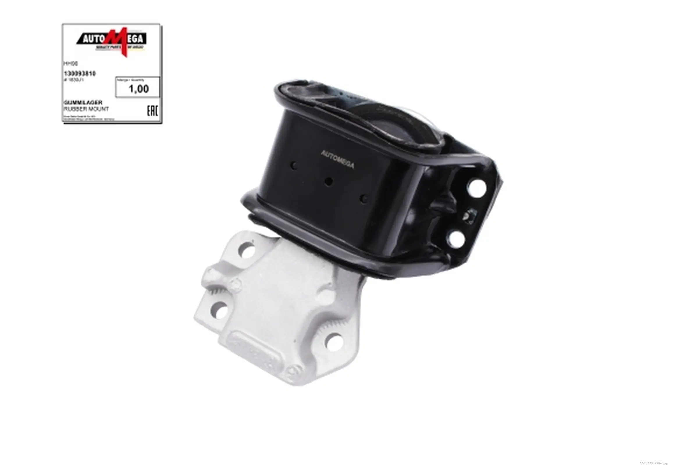 Lagerung, Motor rechts oben AUTOMEGA 130093810