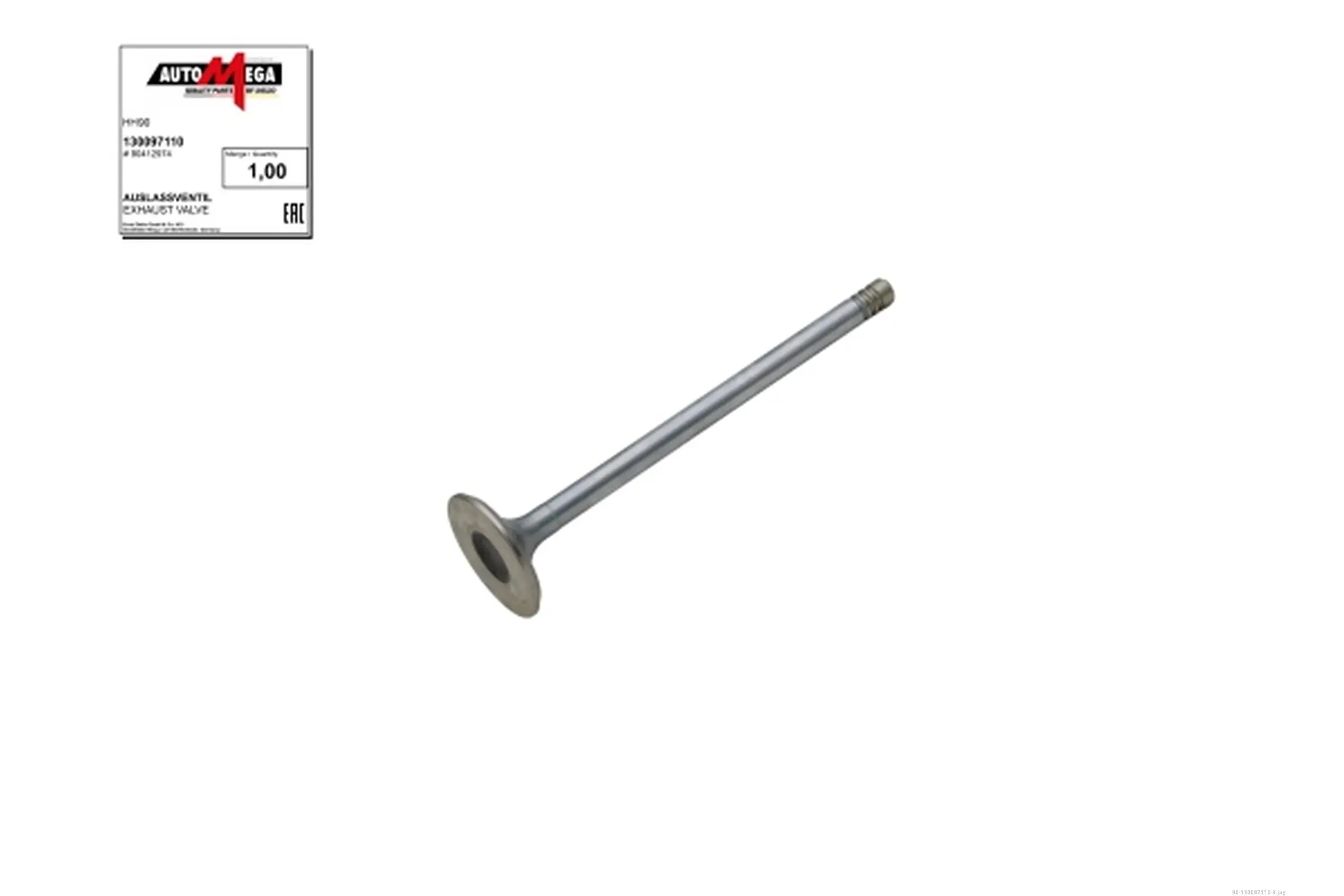Auslassventil AUTOMEGA 130097110