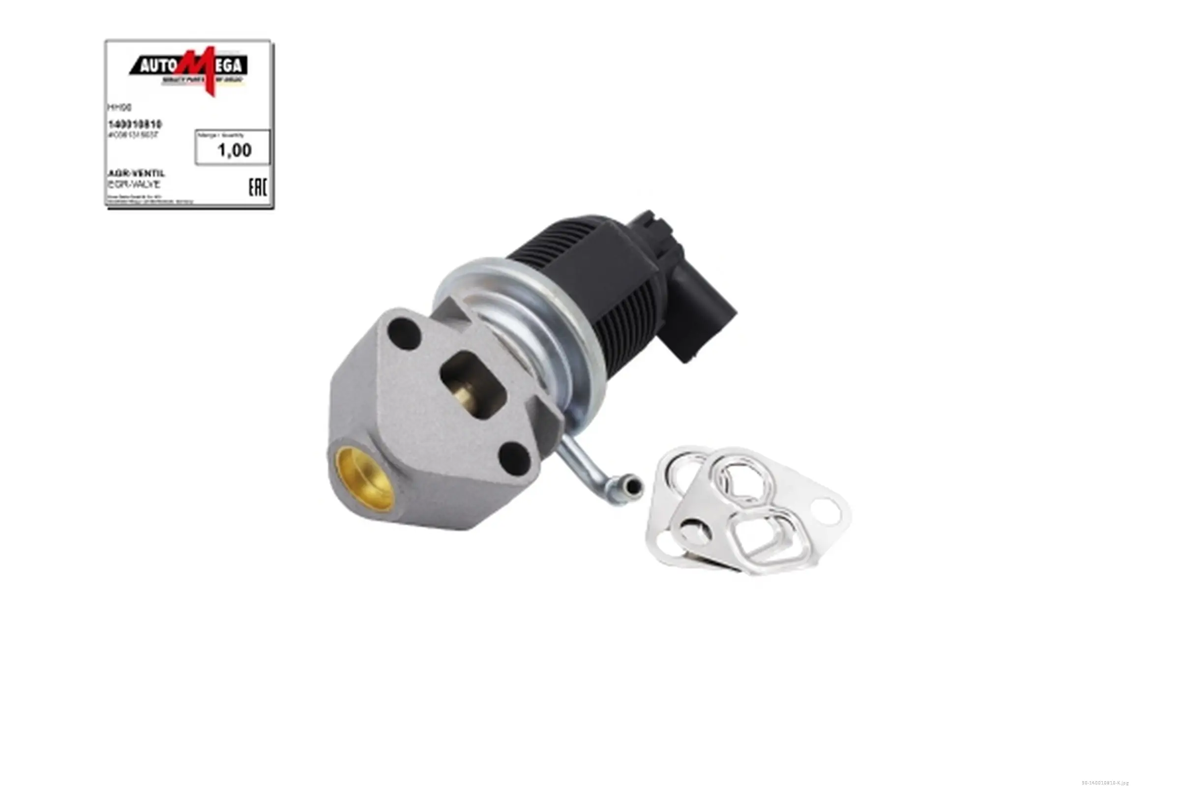 Sensor, Raddrehzahl Vorderachse AUTOMEGA 150003210