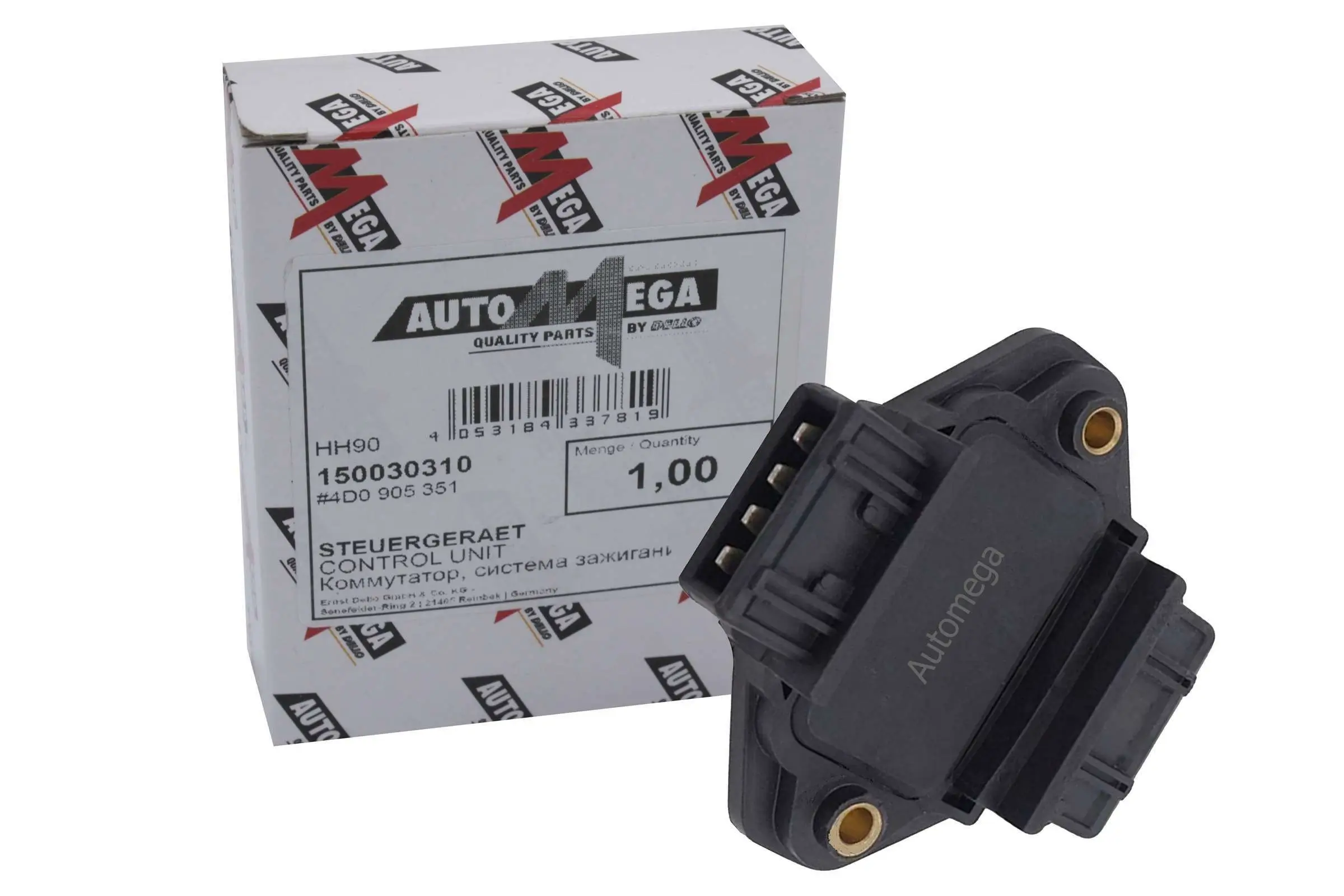 Schaltgerät, Zündanlage AUTOMEGA 150030310