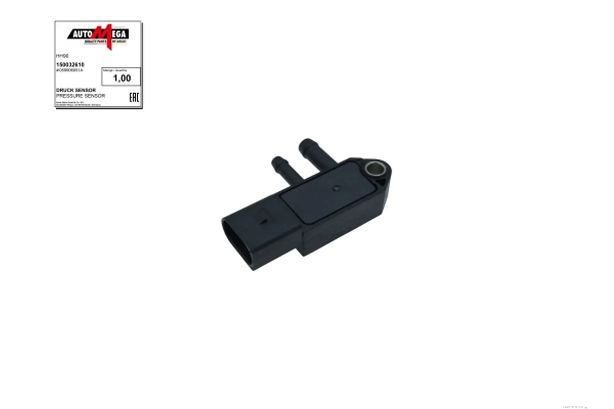 Sensor, Abgasdruck AUTOMEGA 150032610