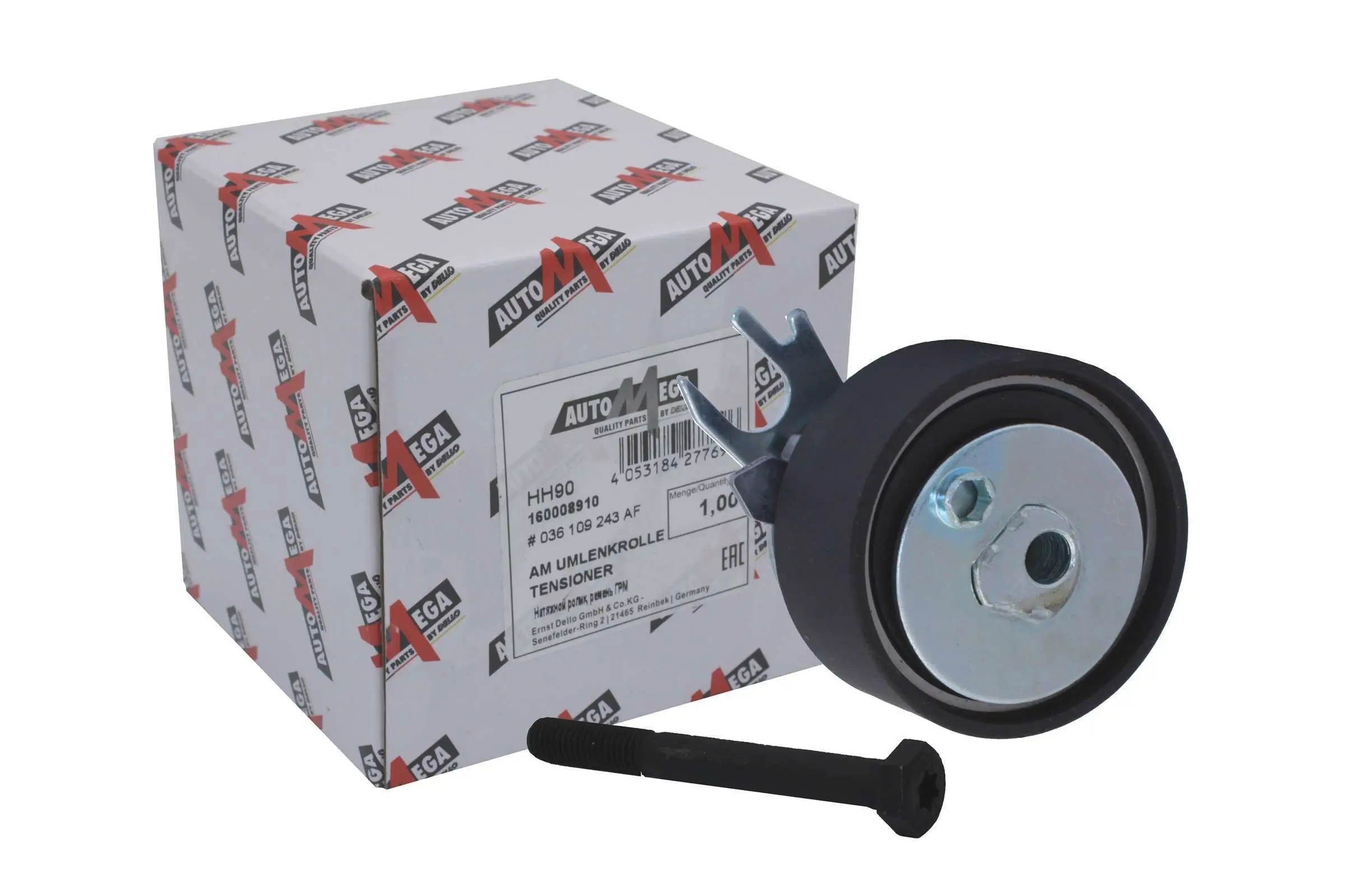 Spannrolle, Zahnriemen AUTOMEGA 160008910