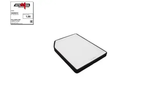 Filter, Innenraumluft AUTOMEGA 180000910 Bild Filter, Innenraumluft AUTOMEGA 180000910