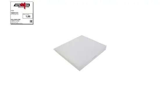 Filter, Innenraumluft AUTOMEGA 180001210 Bild Filter, Innenraumluft AUTOMEGA 180001210
