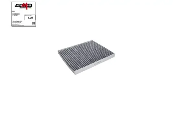 Filter, Innenraumluft AUTOMEGA 180006010 Bild Filter, Innenraumluft AUTOMEGA 180006010