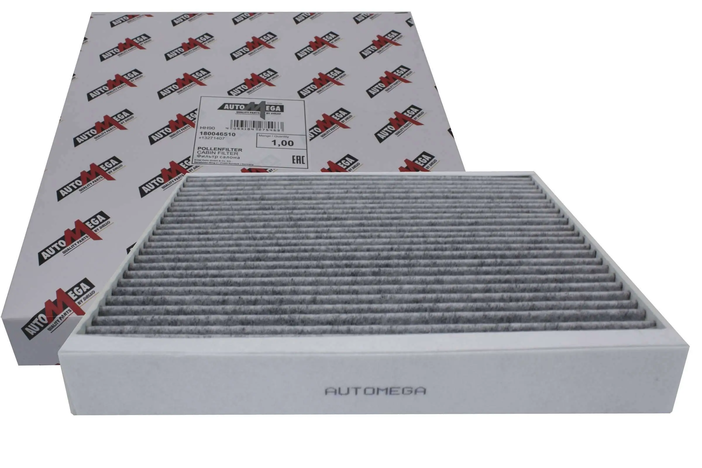 Filter, Innenraumluft AUTOMEGA 180046510