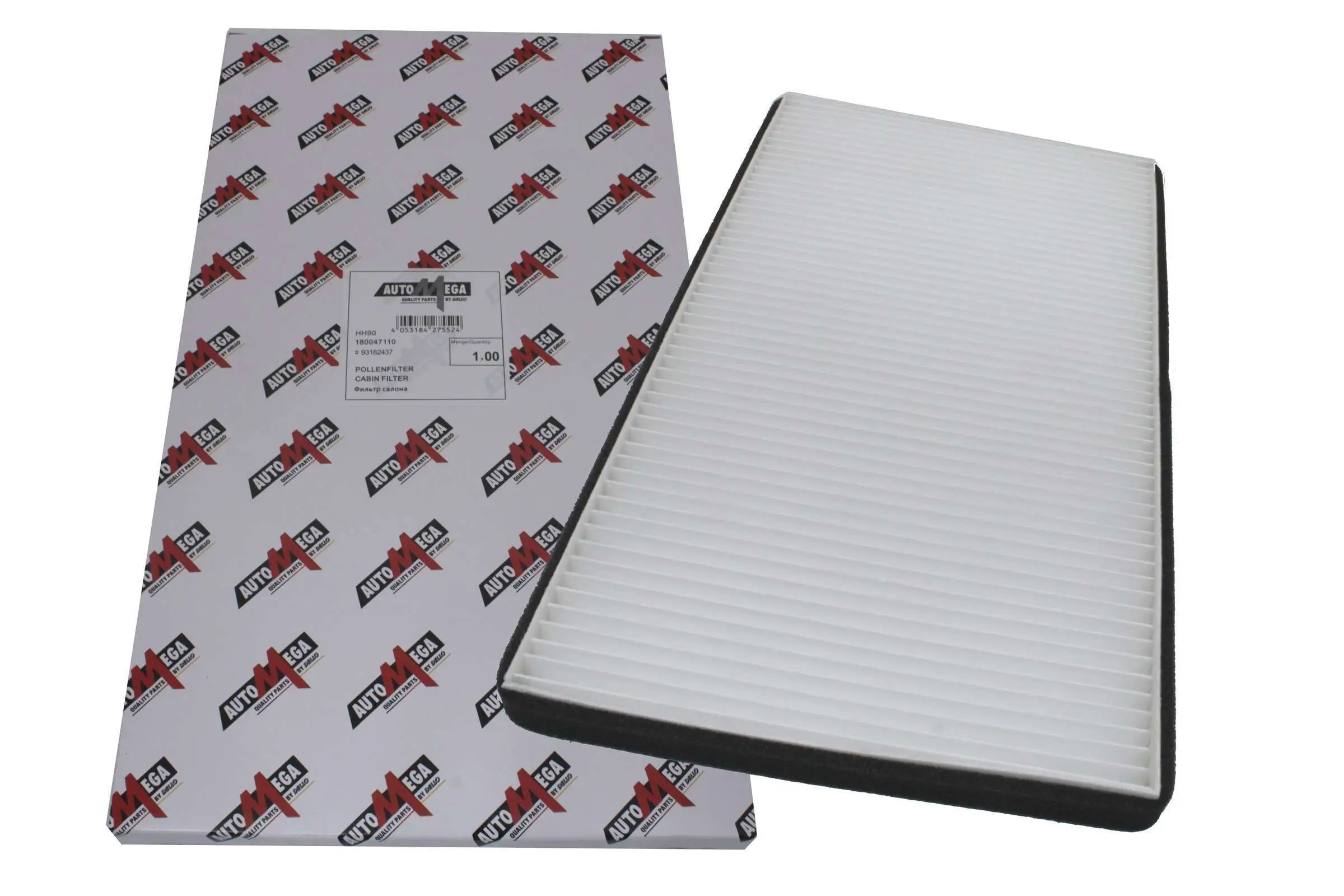 Filter, Innenraumluft AUTOMEGA 180047110