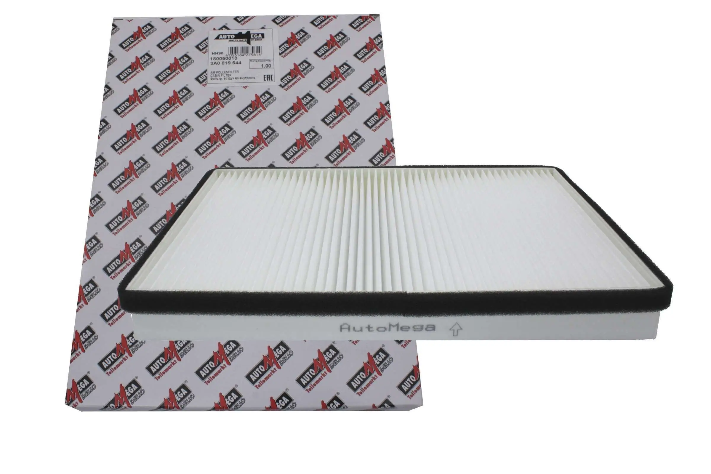 Filter, Innenraumluft AUTOMEGA 180050010