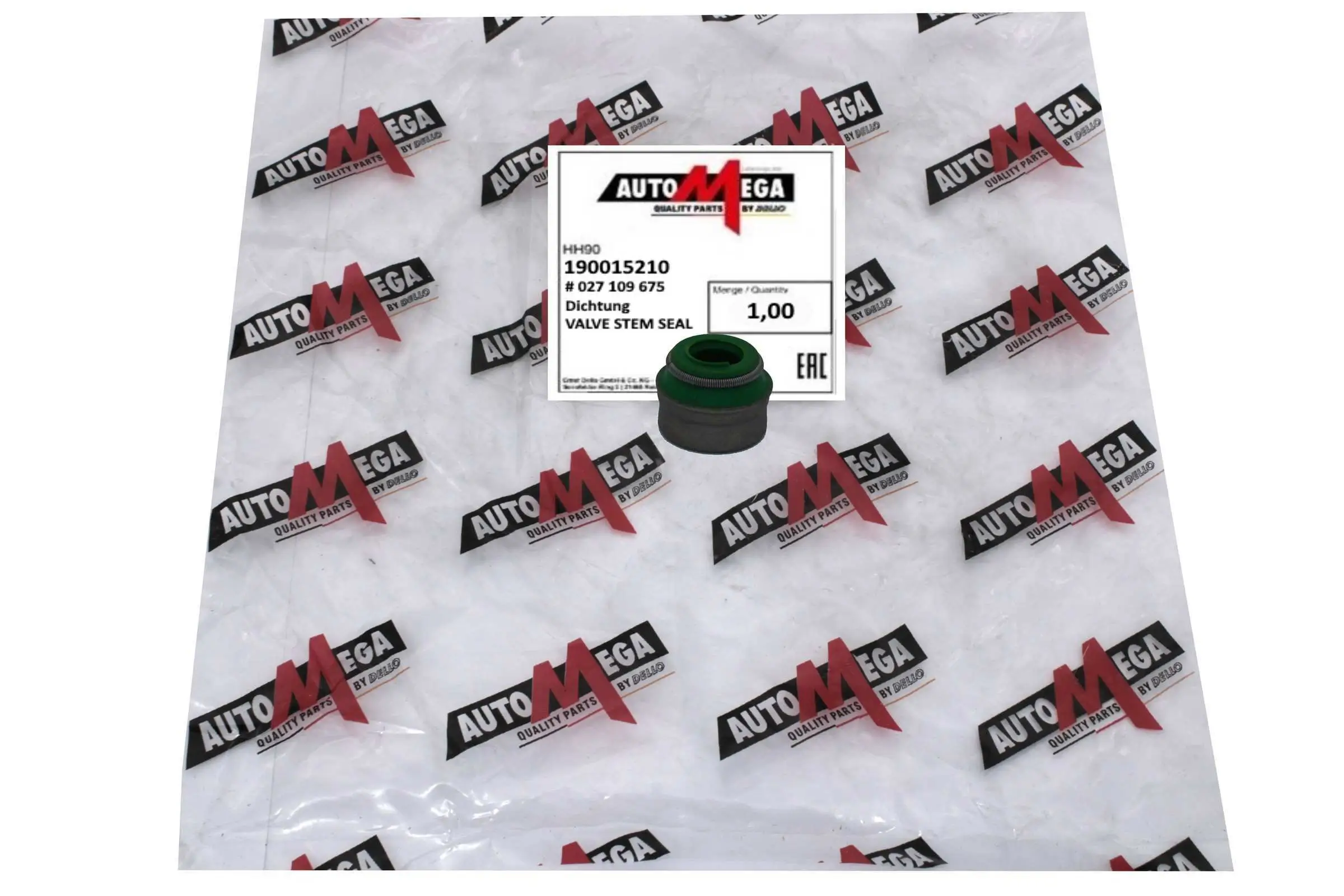 Dichtring, Ventilschaft AUTOMEGA 190015210