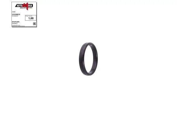 Dichtring, Ölkühler (Schmierung) AUTOMEGA 210160010