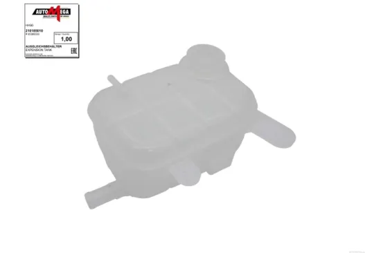 Ausgleichsbehälter, Kühlmittel AUTOMEGA 210185010 Bild Ausgleichsbehälter, Kühlmittel AUTOMEGA 210185010