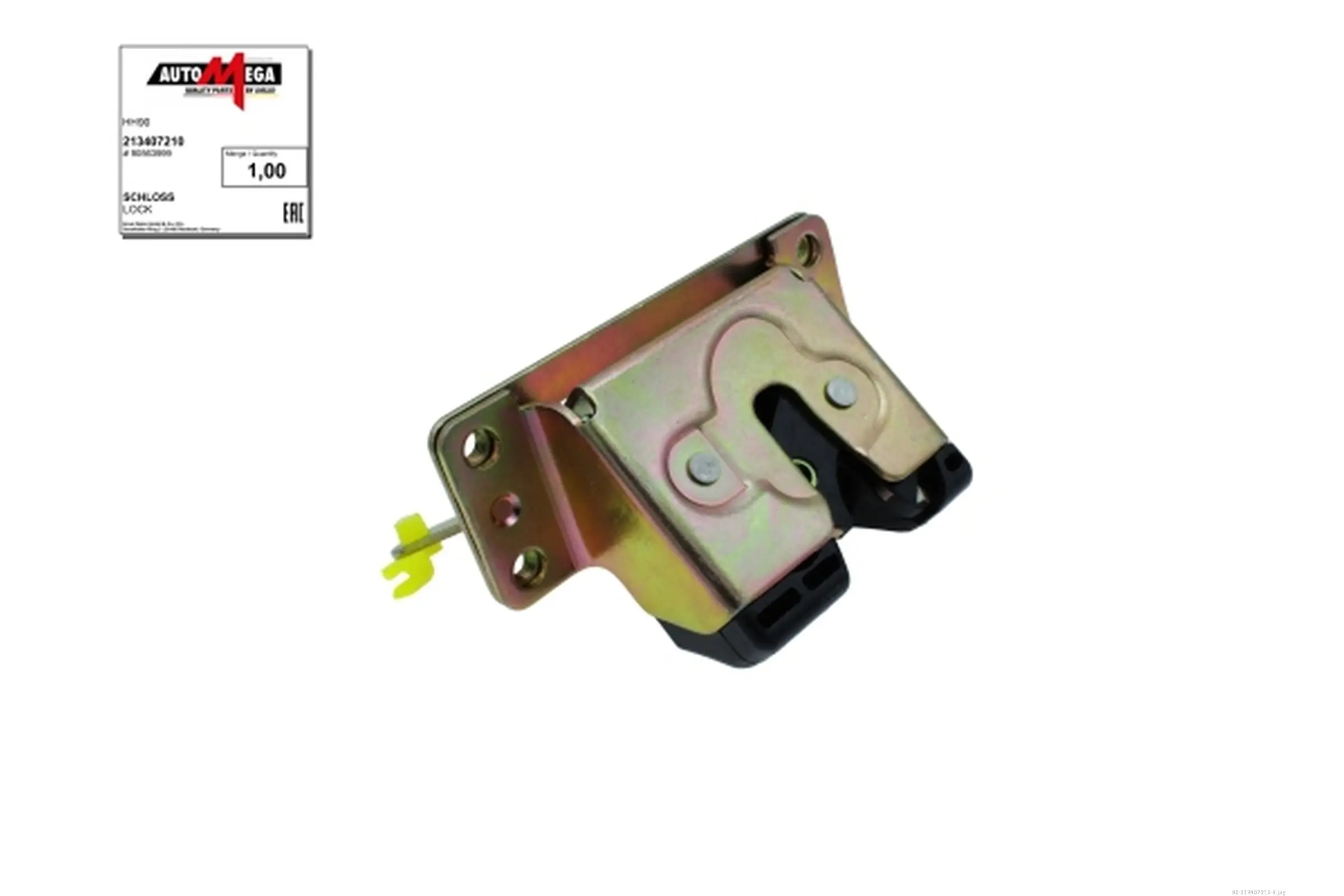 Heckklappenschloss AUTOMEGA 213407210