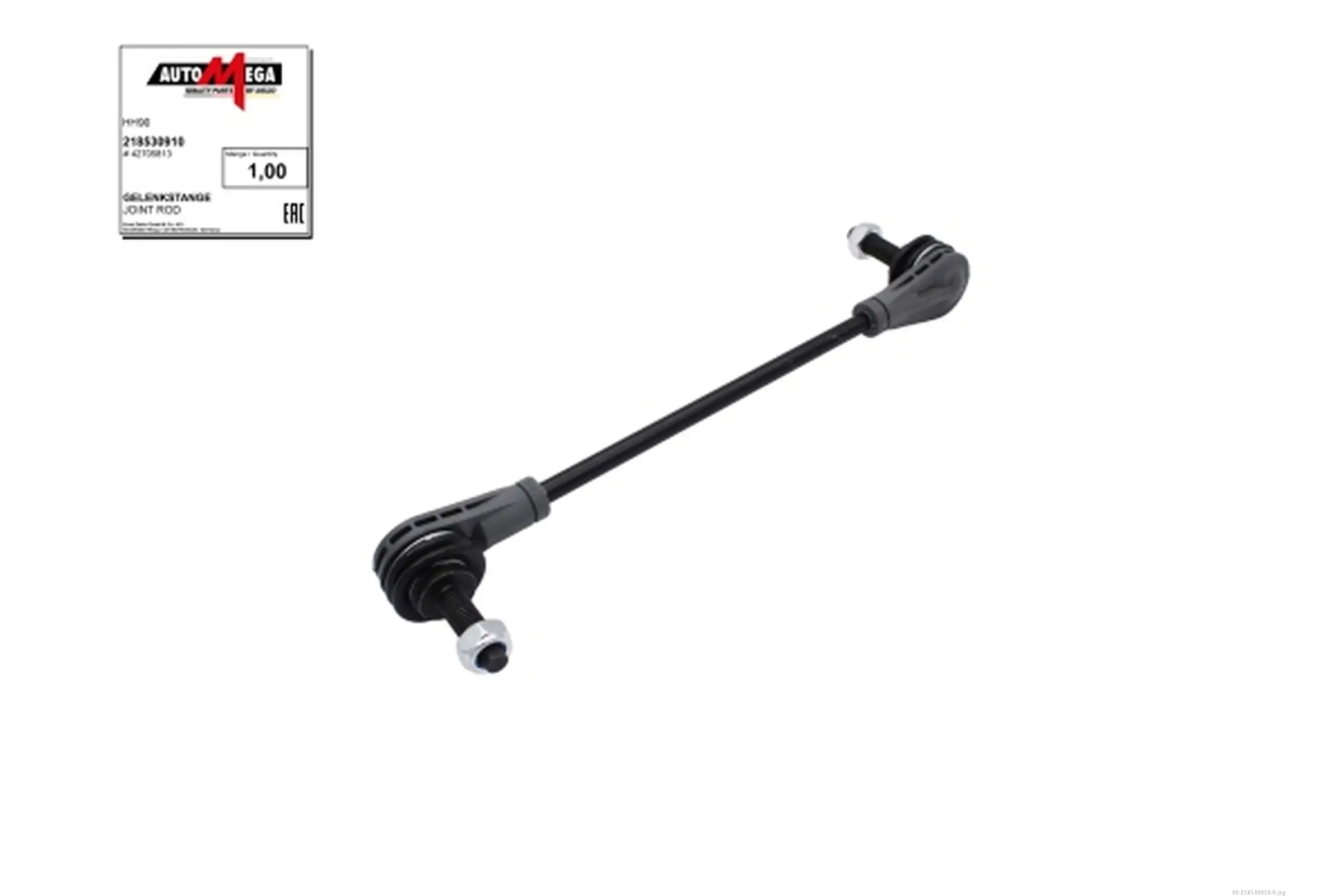 Stange/Strebe, Stabilisator Vorderachse links AUTOMEGA 218530910