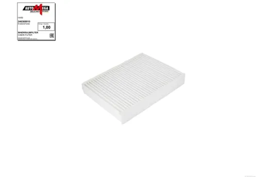 Filter, Innenraumluft AUTOMEGA 246369910 Bild Filter, Innenraumluft AUTOMEGA 246369910