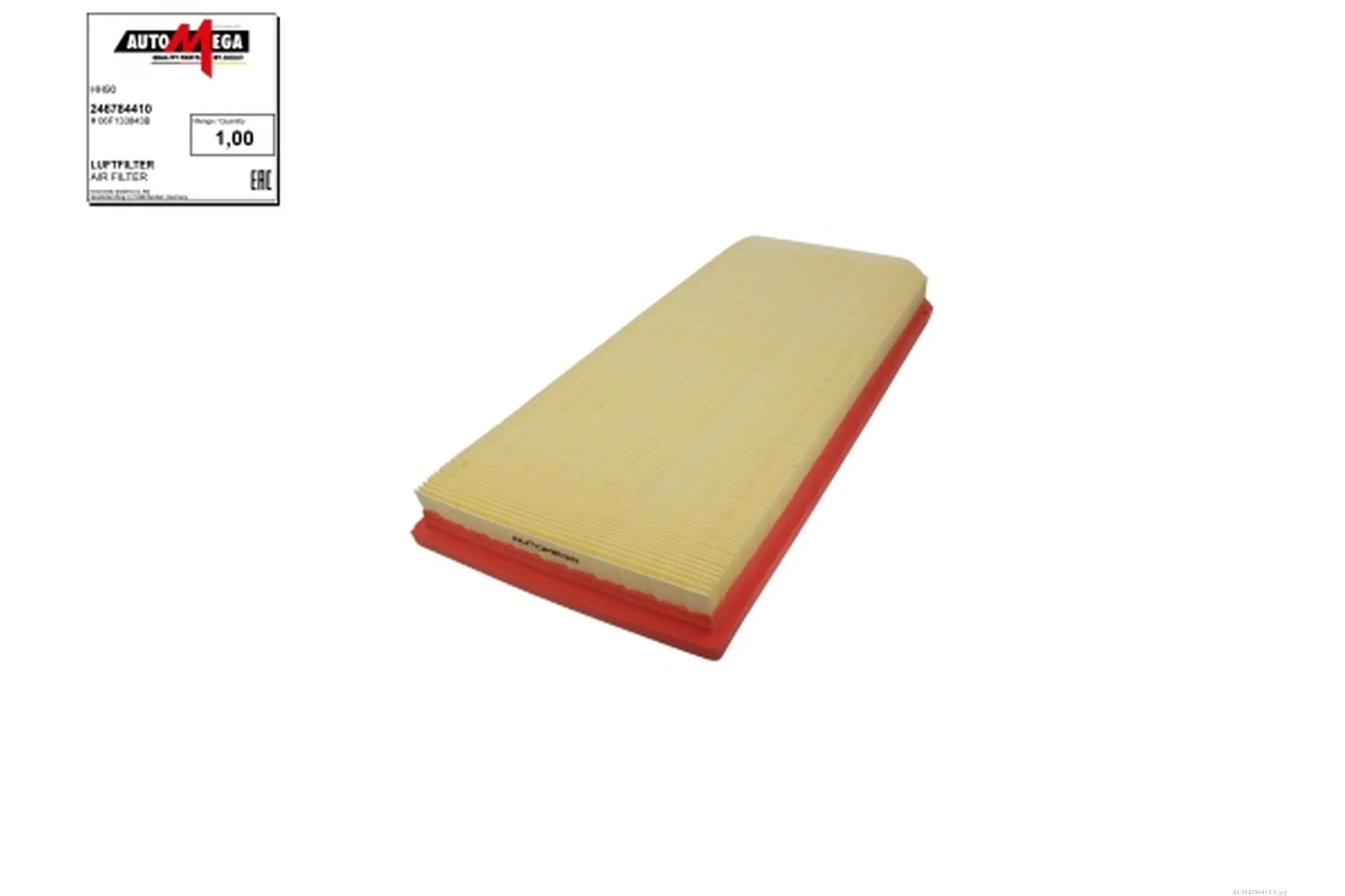 Luftfilter AUTOMEGA 246784410