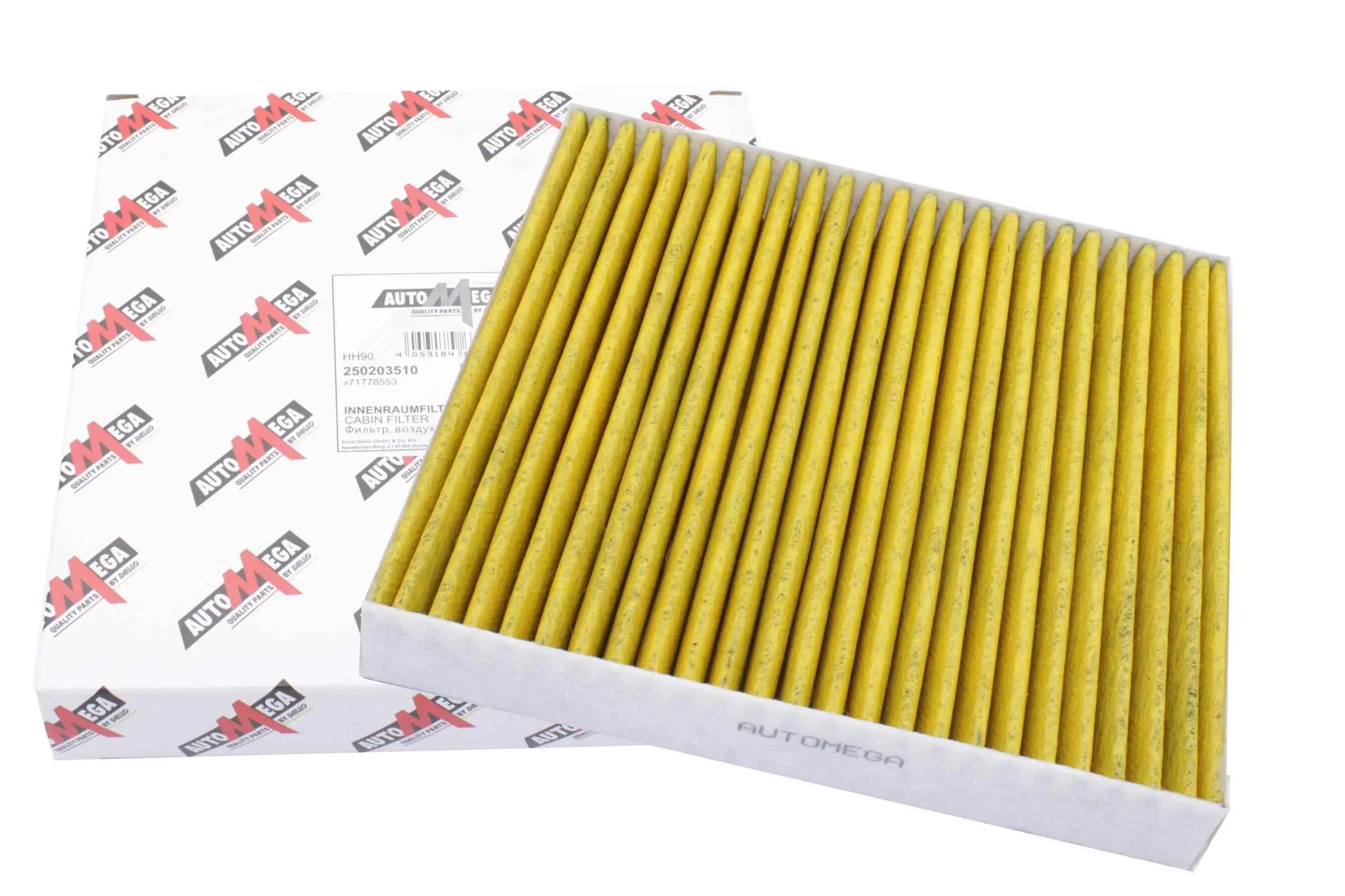 Filter, Innenraumluft AUTOMEGA 250203510