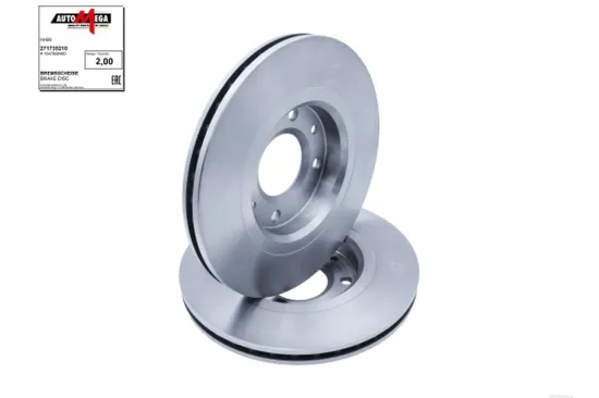 Bremsscheibe Vorderachse AUTOMEGA 271735210 Bild Bremsscheibe Vorderachse AUTOMEGA 271735210