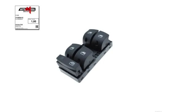 Schalter, Fensterheber vorne links AUTOMEGA 274689410 Bild Schalter, Fensterheber vorne links AUTOMEGA 274689410