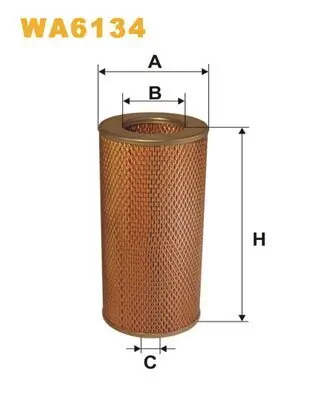 Luftfilter WIX FILTERS WA6134