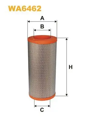 Luftfilter WIX FILTERS WA6462 Bild Luftfilter WIX FILTERS WA6462