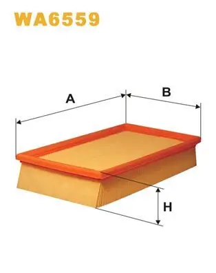 Luftfilter WIX FILTERS WA6559