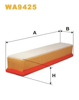 Luftfilter WIX FILTERS WA9425 Bild Luftfilter WIX FILTERS WA9425