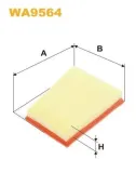 Luftfilter WIX FILTERS WA9564